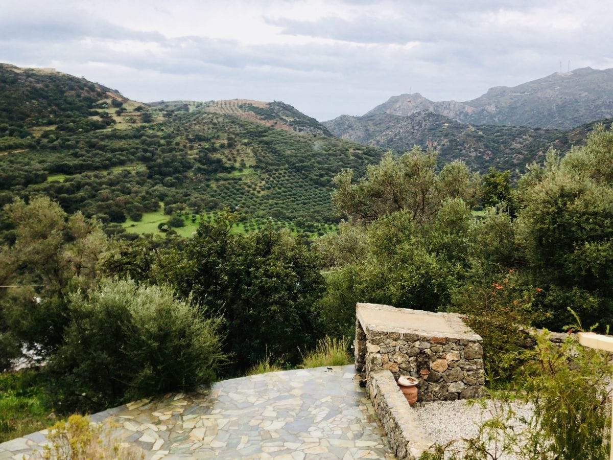 Blick vom Balkon / Terrasse