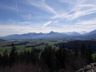 Blick auf die Berge
