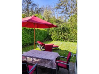 Blick aus dem Wohnzimmer