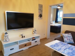 Smart-TV im Wohnbereich