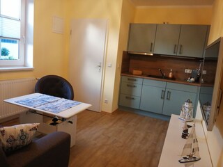 Blick vom Schlafzimmer