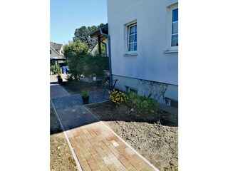 direkter Weg vom Parkplatz zur Wohnung