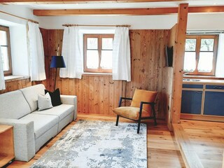 Gemütliche Schlafcouch