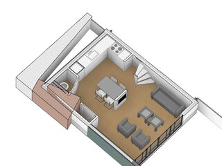 Casa per le vacanze Domburg Pianta del piano 32