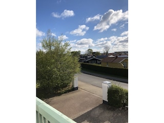 Blick vom Balkon