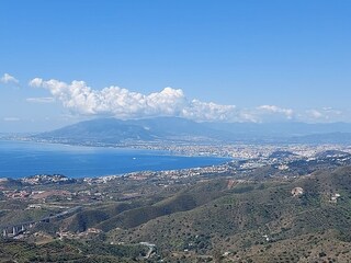 Blick auf Malaga