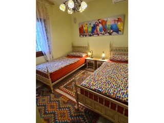 Schlafzimmer auch als Doppelbett möglich