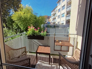 Balkon zur Hofseite