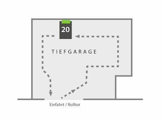 Stellplatz Tiefgarage