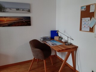 writing desk corner