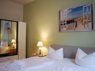 2. Blick in das neue Schlafzimmer