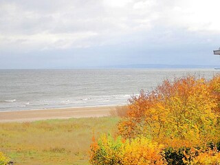 Blick vom Haus zur Ostsee