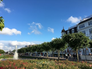 Eindruck von der Strandpromenade