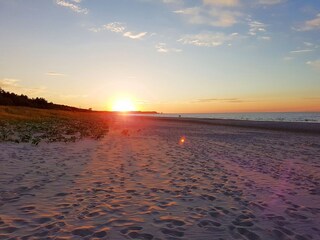 Sonnenuntergang in Ahlbeck