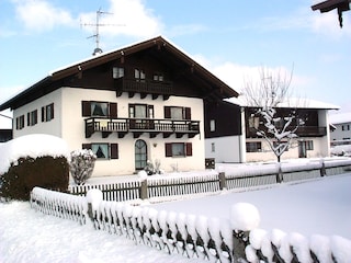 Winterszene in Chieming