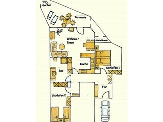 Apartamento de vacaciones Walsrode Plano de planta 41