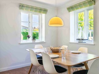 Essbereich im Wohnzimmer