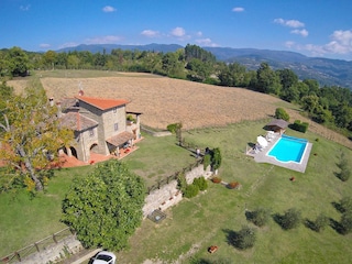 Ferienhaus Pratovecchio Außenaufnahme 2