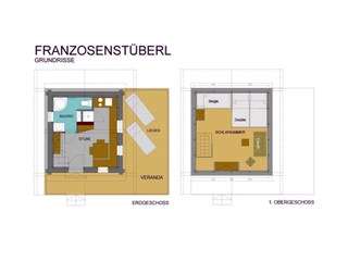 Capanna alpina Katschberg-Rennweg Pianta del piano 21