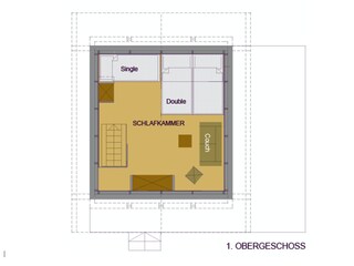 Refugio alpino Katschberg-Rennweg Plano de planta 12