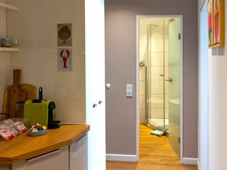 Küche, Flur und Bad mit viel Platz