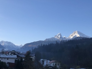 Blick vom Balkon