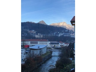 Blick vom Balkon