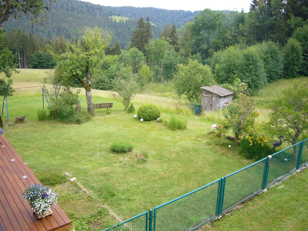 Blick vom Balkon