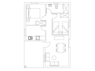 Casa per le vacanze Conil de la Frontera Pianta del piano 21