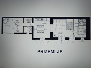 Villa Barban Pianta del piano 41