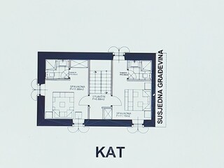 Villa Barban Pianta del piano 42