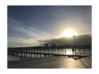 Yachthafen im Winter