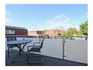 großer Balkon