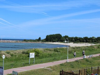 Promenade und Strand in Glowe