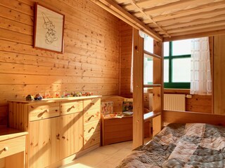 Ferienhaus Ostseezaube - Kinderzimmer mit Stockbett