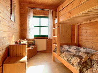 Ferienhaus Ostseezauber - Kinderzimmer mit Stockbett