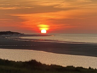 Sonnenuntergang auf De Banjaard