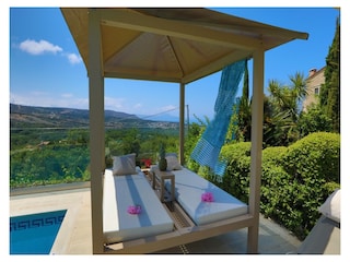 Ihr Pavillon mit Aussenbett