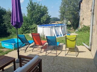 Casa de vacaciones Issy-l'Eveque Grabación al aire libre 2