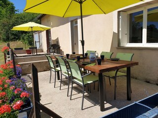 Casa de vacaciones Issy-l'Eveque Grabación al aire libre 3