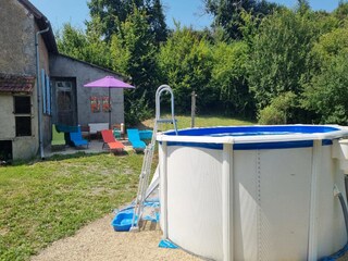 Maison de vacances Issy-l'Eveque Enregistrement extérieur 14