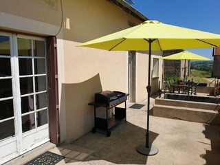 Maison de vacances Issy-l'Eveque Enregistrement extérieur 6