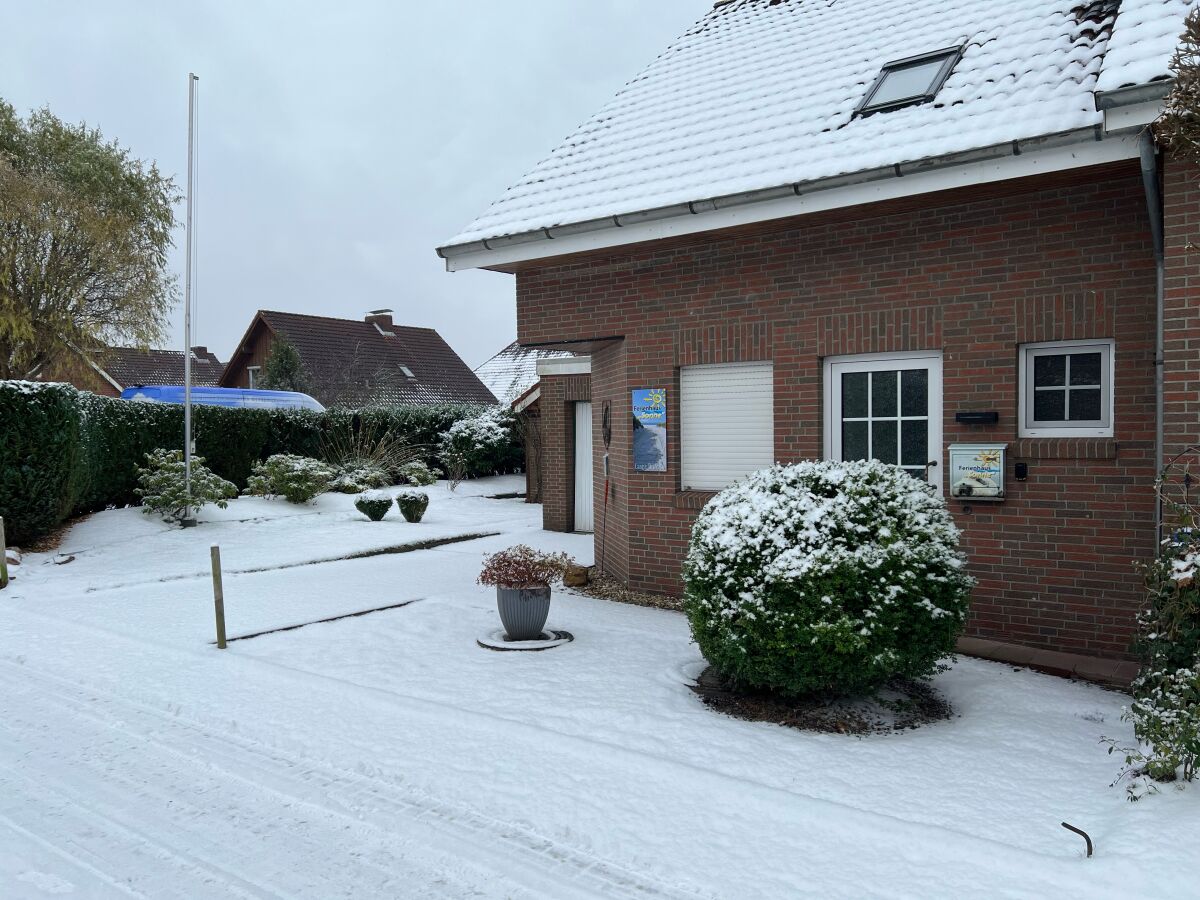 Winterland im Ferienhaus Sonne Hooksiel