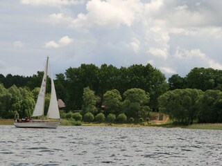 Strand von der Seeseite aus