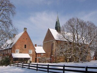 Stift Börstel - auch im Winter schön