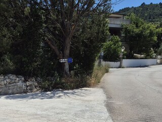 Driveway entrace