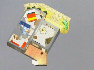 Appartamento per vacanze Porto San Paolo Pianta del piano 21