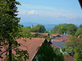 Blick vom Dachgeschoss