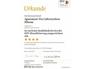 4 Sterne vom DTV