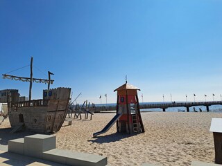 Spielplatz am Strand